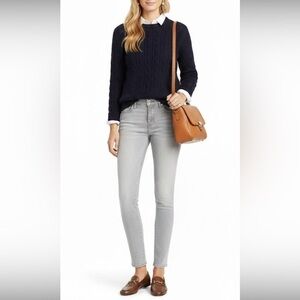 New Abercrombie & Finch Grey Skinny Jeans